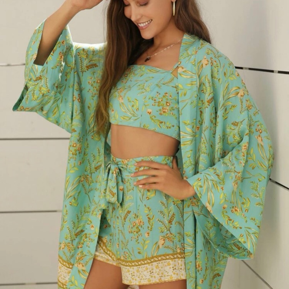 3 pc botanical print set